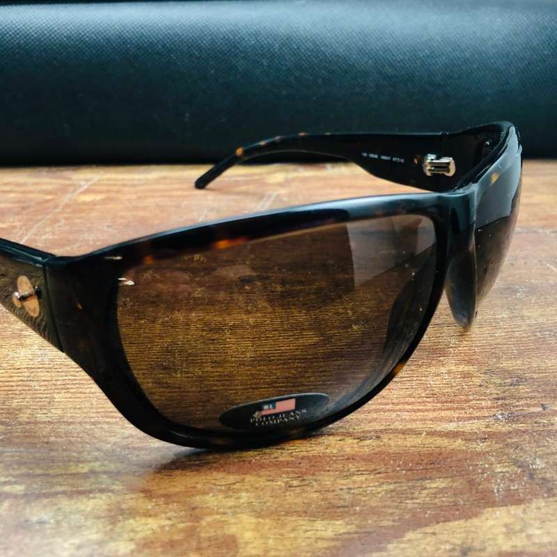 Retail: R4,499.00 RALPH LAUREN Women's Polo Jeans Bronze Aviator Sunglasses **AUTHENTIC BRAND NEW