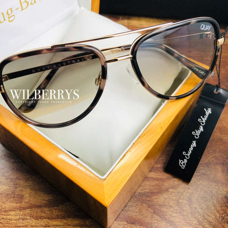 Must see!! QUAY Women's J'LO Jennifer Lopez ALL IN Aviator Sunglasses **AUTHENTIC BRAND NEW