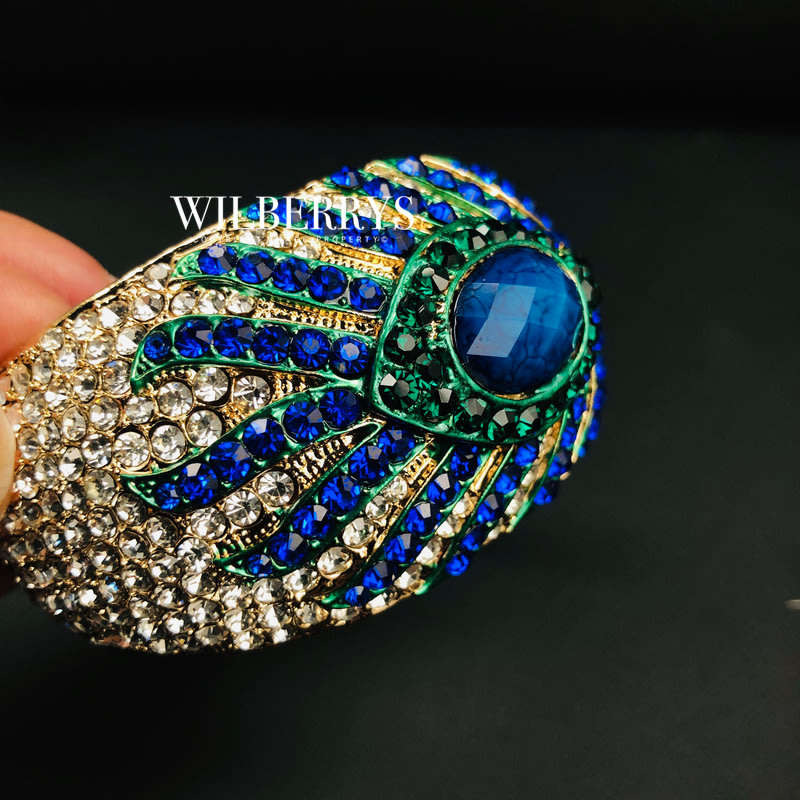 last 1 left! Must see! Retail: R2,800.00 AMRITA NEW YORK Animal Collection Peacock Feather Cuff
