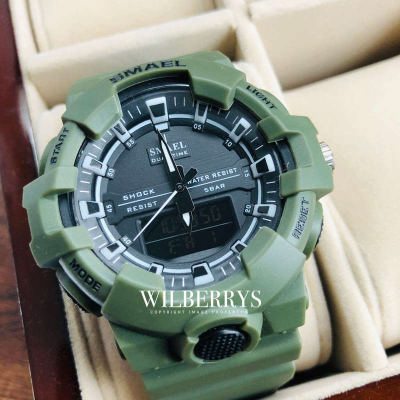 SMAEL Shock Proof Bullseye Watch 5ATM WATER RESISTANT **BRAND NEW**