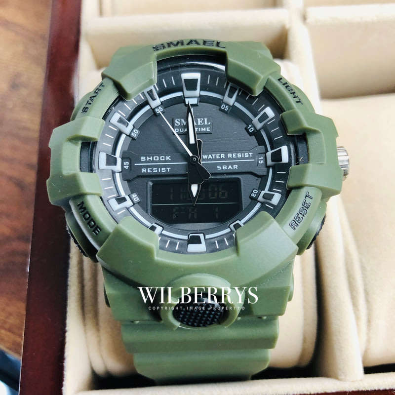SMAEL Shock Proof Bullseye Watch 5ATM WATER RESISTANT **BRAND NEW**