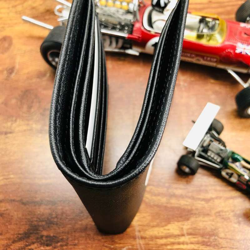 Retail: $129 / R2,199.00 TOM & FRED London® Brabham British Racing Tribute Wallet GENUINE LEATHER