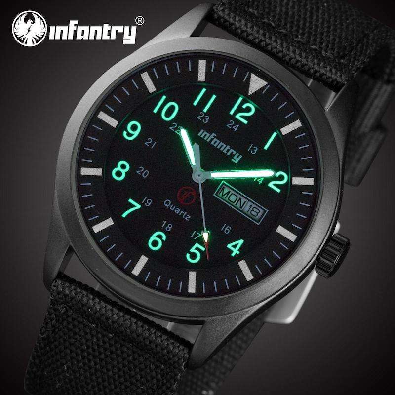 INFANTRY MILITARY CO. Army Field Op Watch Brand new BOXED, FULLY LOADED!