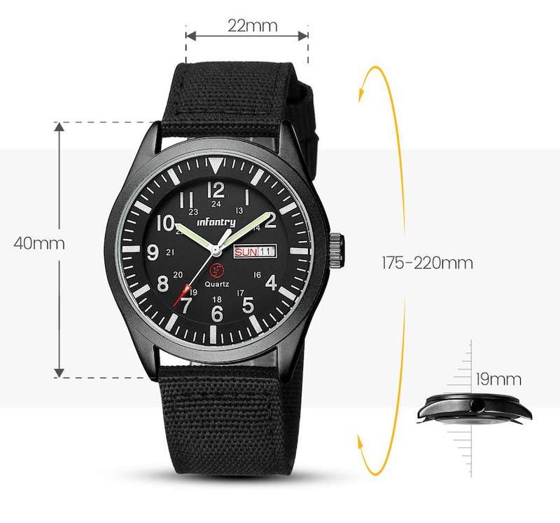 INFANTRY MILITARY CO. Army Field Op Watch Brand new BOXED, FULLY LOADED!
