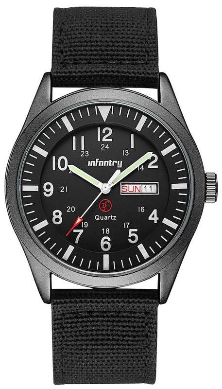 INFANTRY MILITARY CO. Army Field Op Watch Brand new BOXED, FULLY LOADED!