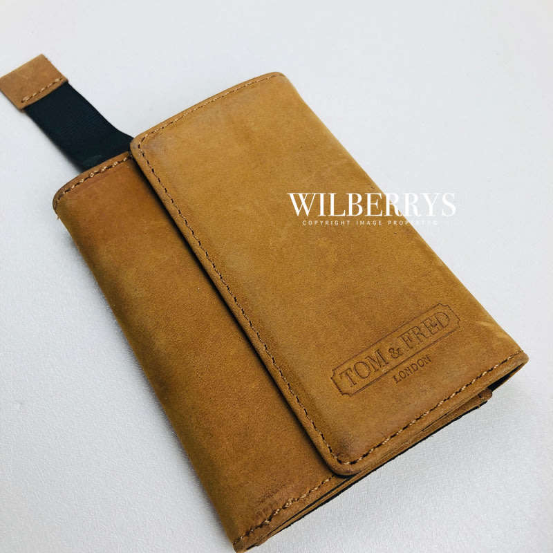 Retail: R2699.00 Tom & Fred London® Freddy CAMEL TAN Genuine Leather SPEED Wallet