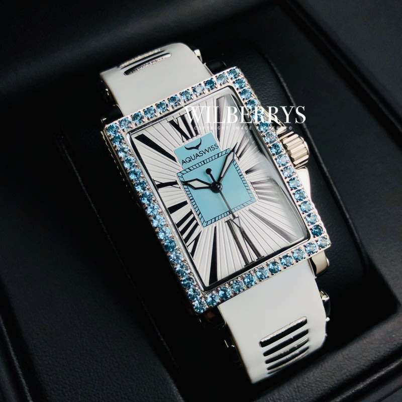 Women s Watches Retail R14 000.00 Aquaswiss Women s Kelly 2.25ctw Amethyst Watch with White Silicone Band BRAND NEW was sold for 1 760.00 on 4 Oct at 23 30 by powerseller2003 in Johannesburg ID 486855...
