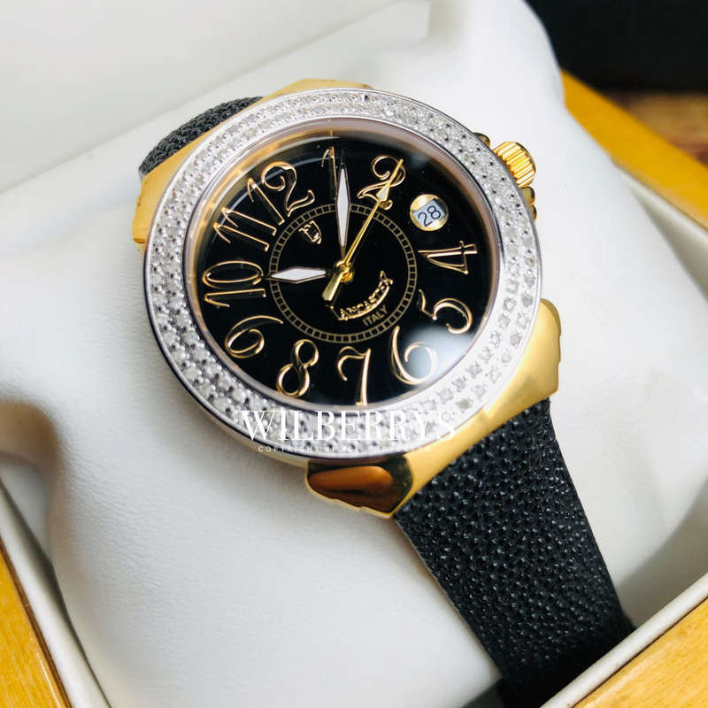 Lancaster italy diamond watch clearance