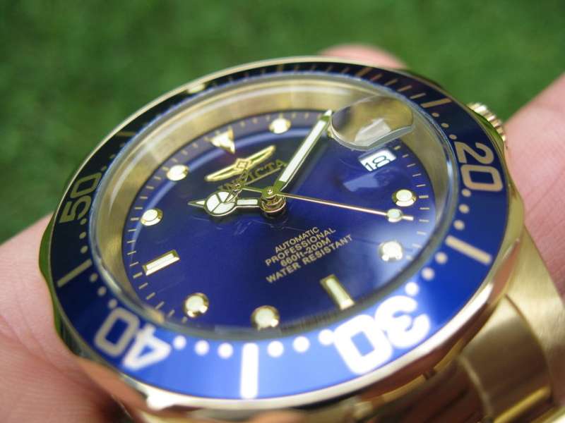 Retail: R7,999.00 INVICTA Men's AUTOMATIC SEA URCHIN 200 METER DEPTH 18K GOLD PLATED WATCH BRAND NEW