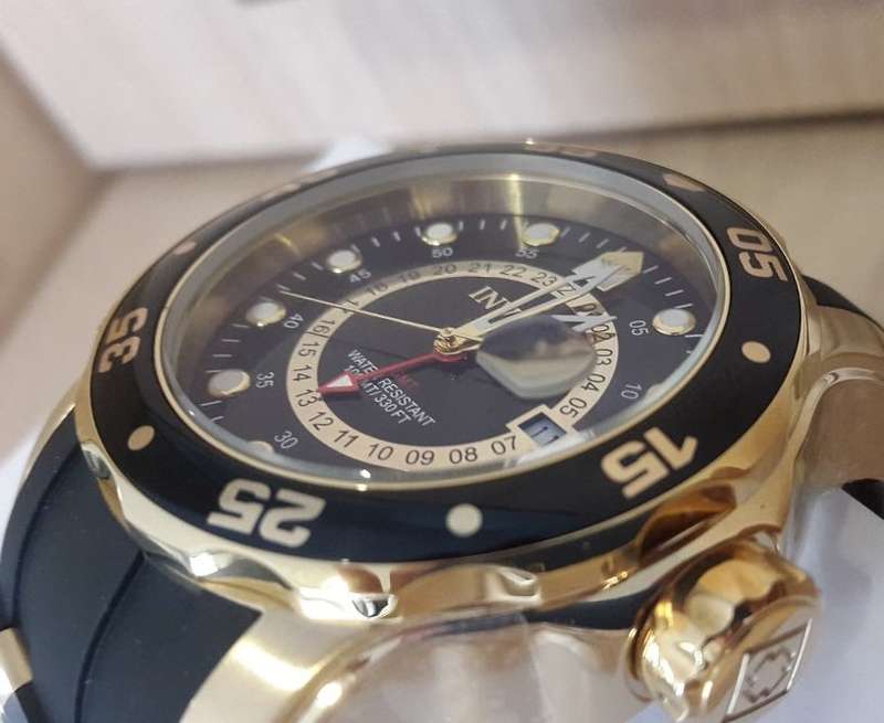 Retail: R9,999.00 INVICTA Men's COLOSSUS GMT THICK/HEAVY Grande Date Watch BRAND NEW IN BOX