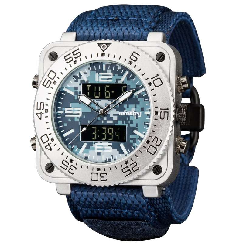 Retail: R2999.00 INFANTRY MILITARY CO. THICK/HEAVY Tank Watch Brand new BOXED!!