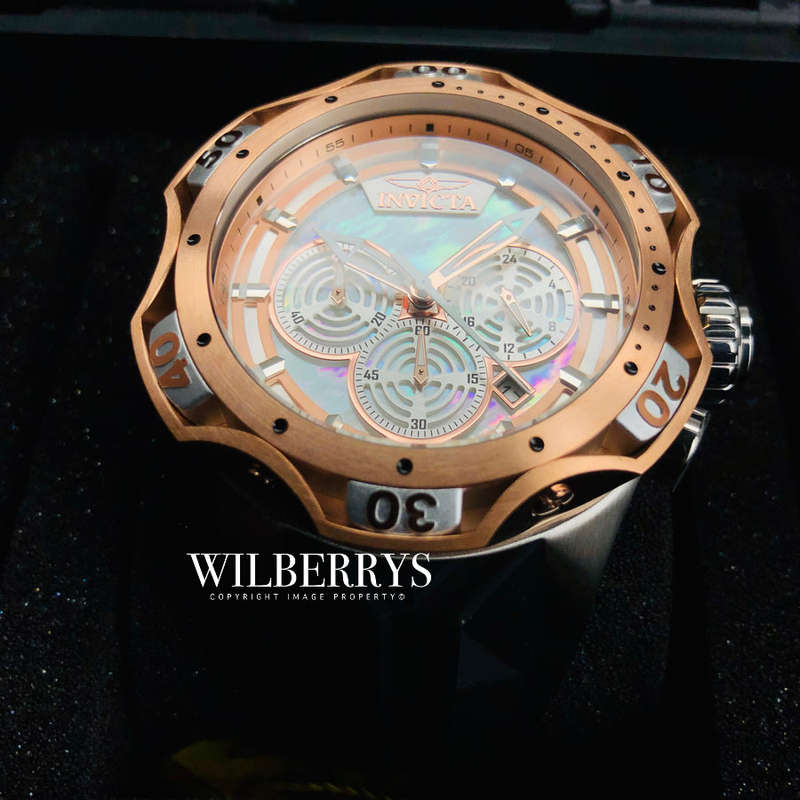 Retail: R12,999.00 INVICTA Men's VENOM THICK/HEAVY PEARL Chronograph Watch BRAND NEW IN BOX