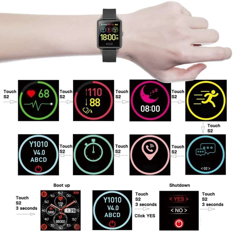 Retail: R2499.00 WEIDE Smart Watch MARS RED NORDIC, HEARTRATE NEW official SA