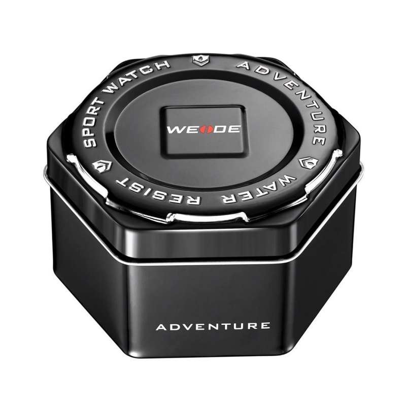 WEIDE Men's Gas Mask Black/Rose Gold Watch BRAND NEW official SA store