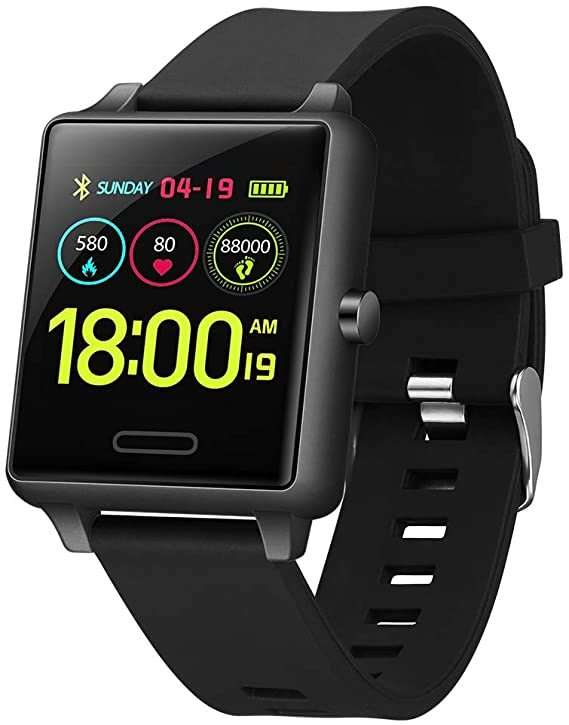 Retail: R2499.00 WEIDE Men's Smart Watch Black Silicone NORDIC, HEARTRATE NEW official SA