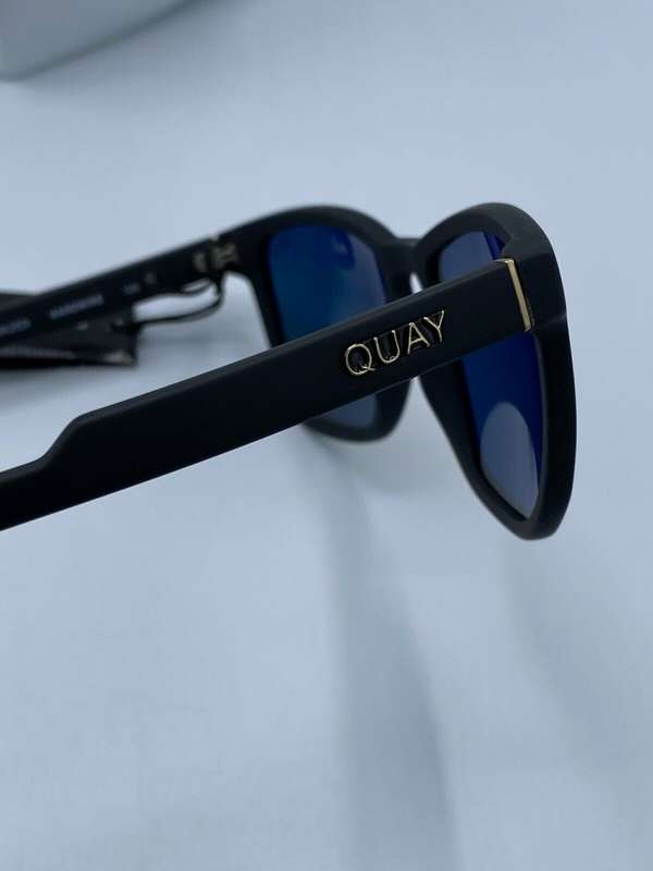 HOT!! QUAY Men's A-ROD POLARIZED HardWire BLACK/ORANGE Sunglasses **100% AUTHENTIC**