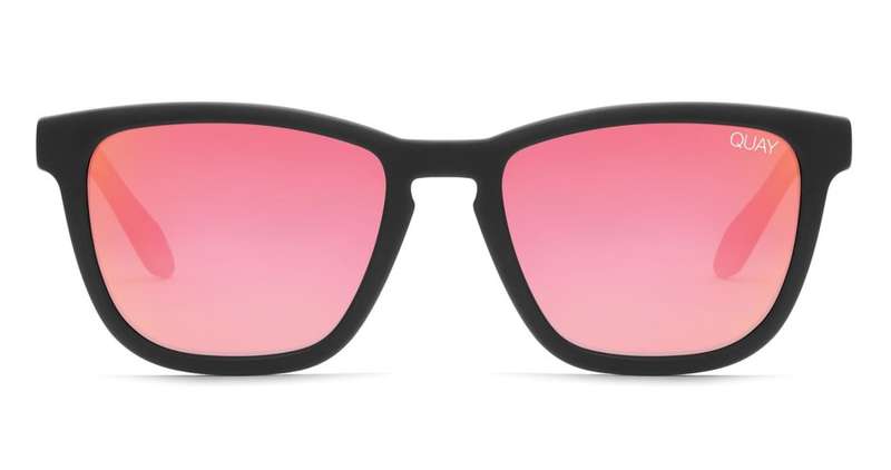 HOT!! QUAY Men's A-ROD POLARIZED HardWire BLACK/ORANGE Sunglasses **100% AUTHENTIC**