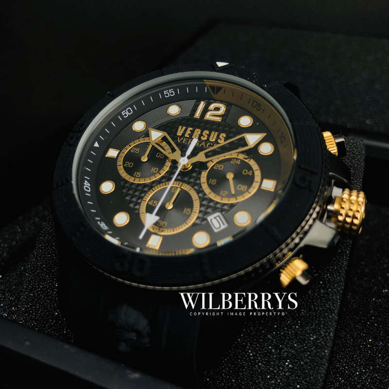 Retail: R9000.00 VERSACE Men's Versus Saint Germain SPORTS CHRONOGRAPH Watch BRAND NEW