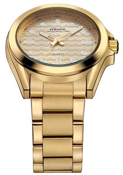 WEIDE Men's Classic Quartz 40mm Gold Edition Syrup Watch BRAND NEW official SA store