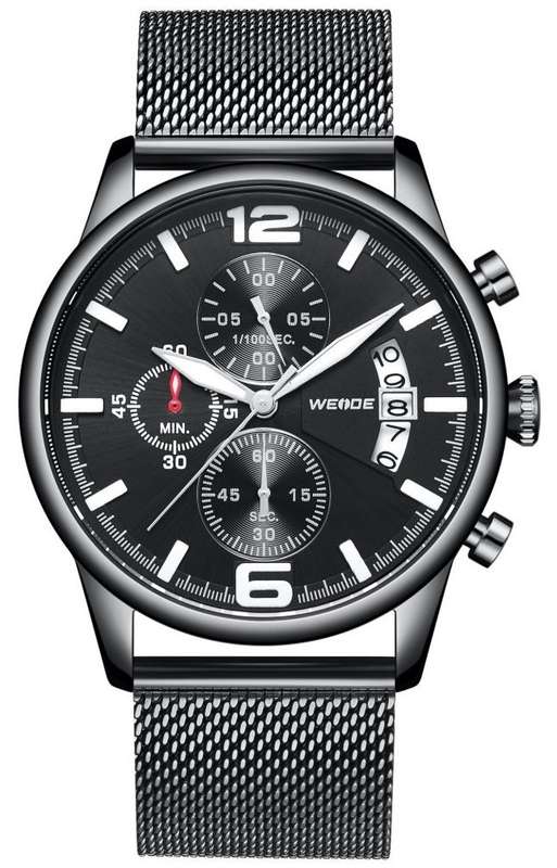WEIDE Men's Racer Milanese Chronograph Watch BRAND NEW official SA store