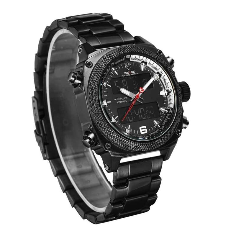 WEIDE Men's Artiler IONIC Steel Dual Time + ALARM Watch BRAND NEW official SA store