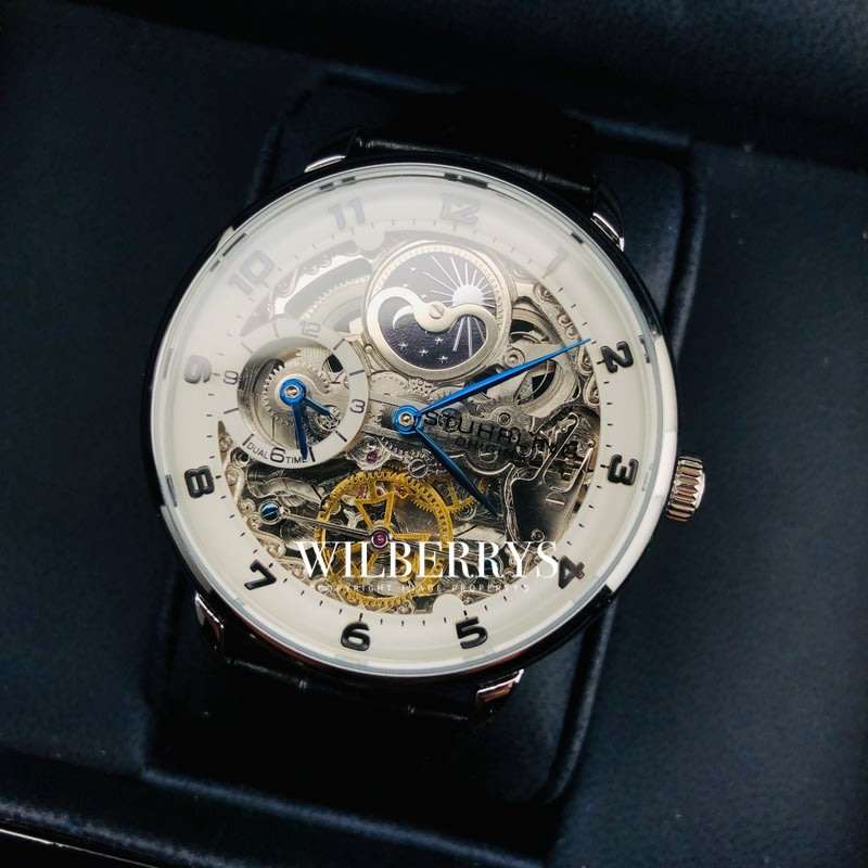 Retail: R8,699.00 STUHRLING ORIGINAL® Men's SPECIAL POWER RESERVE Automatic Watch