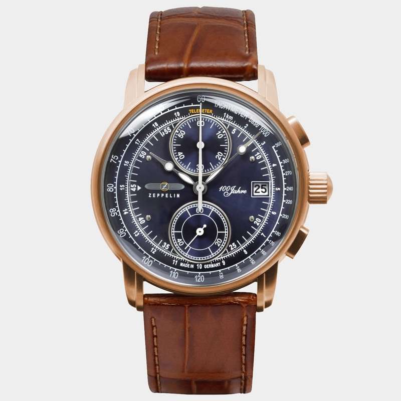 Retail: R8,000.00 ZEPPELIN Germany Men's SPECIAL EDITION Chronograph Watch BRAND NEW