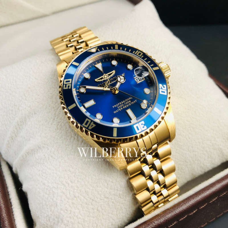 Retail: R8,999.00 INVICTA Women's 34mm DEEP SEA DIVER gold edition Watch BRAND NEW IN BOX