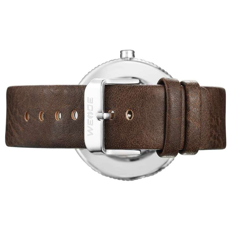 WEIDE Men's Orb 42mm Brown/White Watch BRAND NEW official SA store
