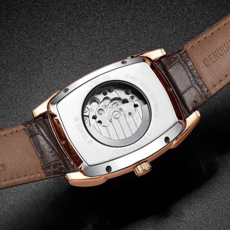 Retail: R2,899.00 TEVISE ® Men's Spanish Tourbillon Automatic Ion/White Watch BRAND NEW