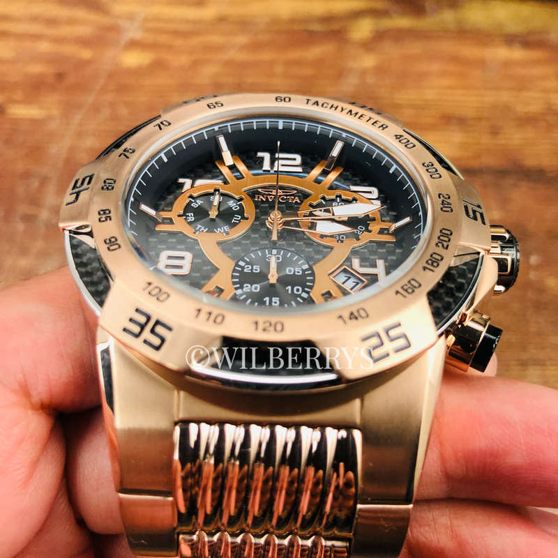 Retail: R12,999.00 INVICTA Men`s Colossus Carbon Chronograph Professional 100m Watch