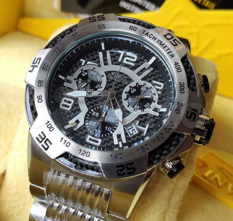 Retail: R12,999.00 INVICTA Men's Colossus Furiosa Carbon Chronograph Professional 100m Watch