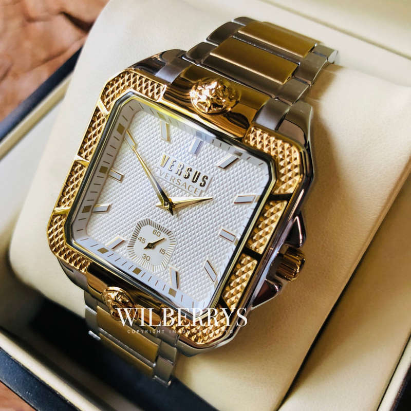 **Retail: R9000.00*** VERSACE Men's Versus Enigma Steel Parisan Watch BRAND NEW IN BOX