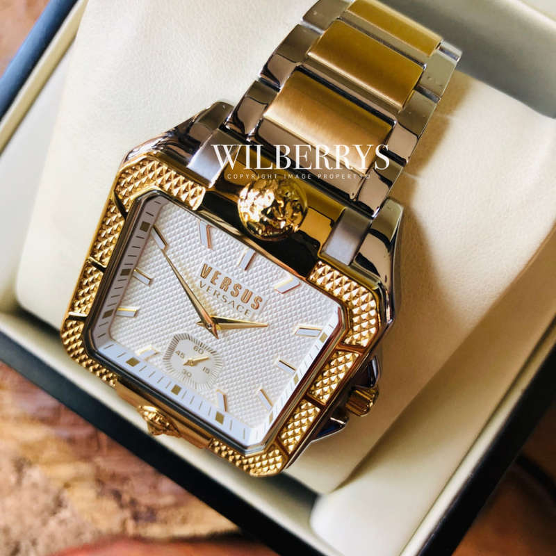 **Retail: R9000.00*** VERSACE Men's Versus Enigma Steel Parisan Watch BRAND NEW IN BOX