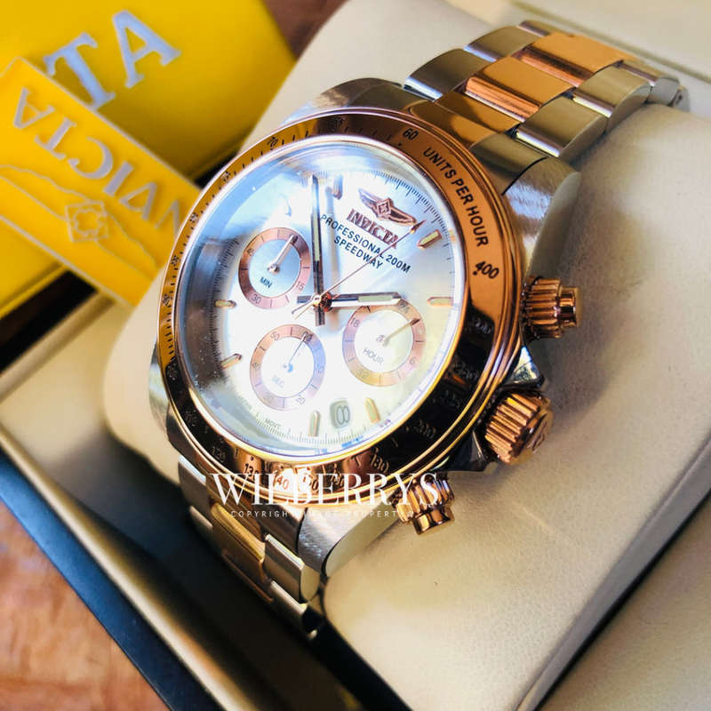 Retail: R7,999.00 INVICTA Men's DAYTONA Speedway 40mm Chronograph Watch BRAND NEW IN BOX