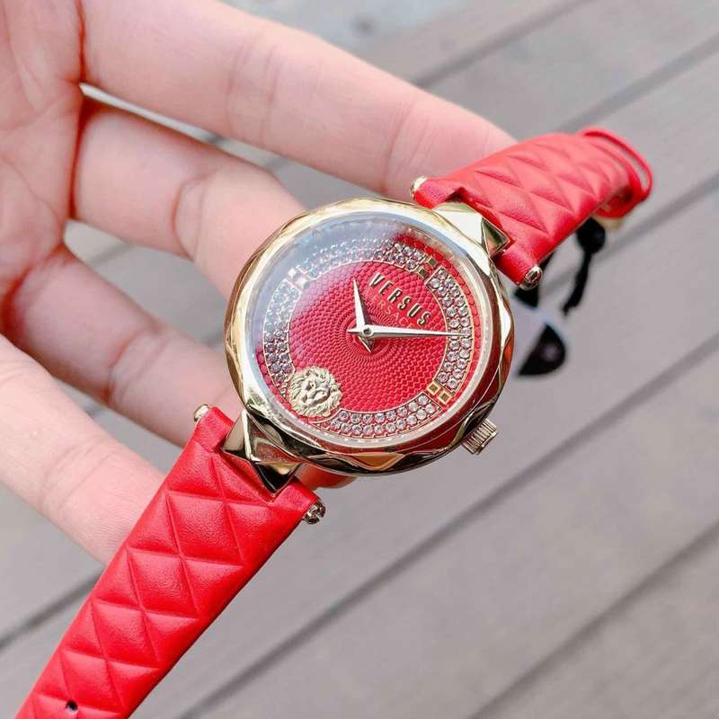 Retail: 8,500.00 VERSACE Women's SWAROVSKI Versus Paris Watch BRAND NEW IN BOX + PAPERS