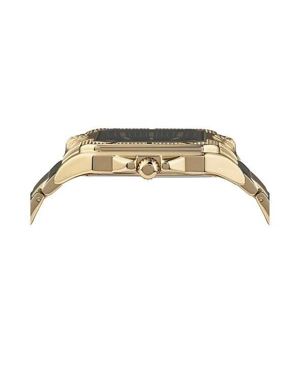 last left!! Retail: R9k VERSACE Men's Versus Enigma Steel FULL GOLD pl. Parisan Watch NEW IN BOX
