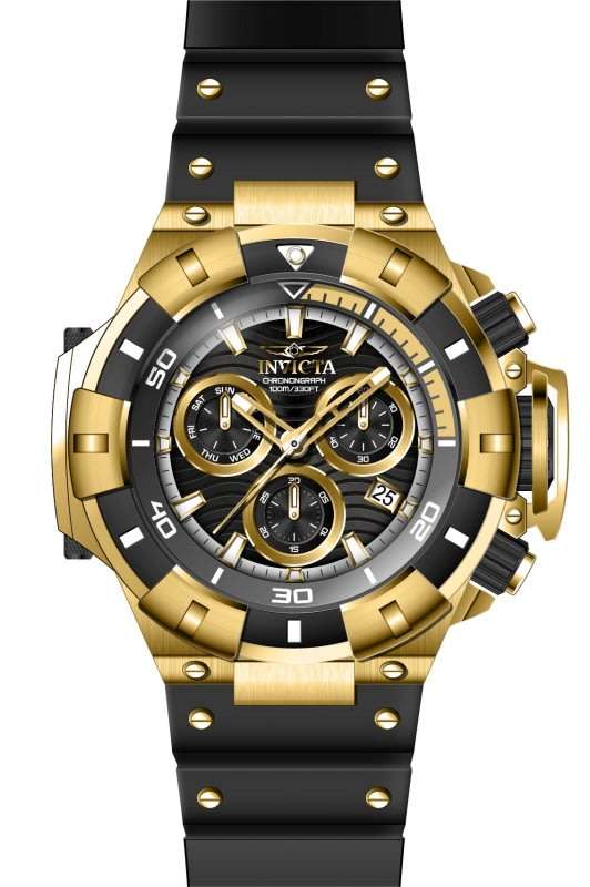 last 1! Retail: R12,999.00 INVICTA Men's Colossus Silicone Chronograph Professional 100m Watch NEW