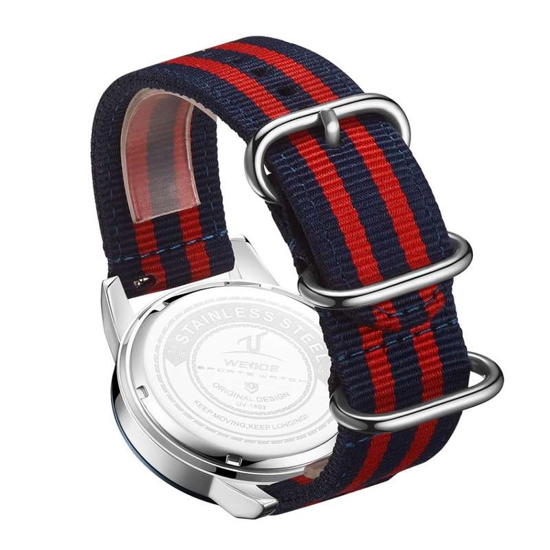 WEIDE Men`s Europa Chronograph Nylon Sailor Watch BRAND NEW official SA store