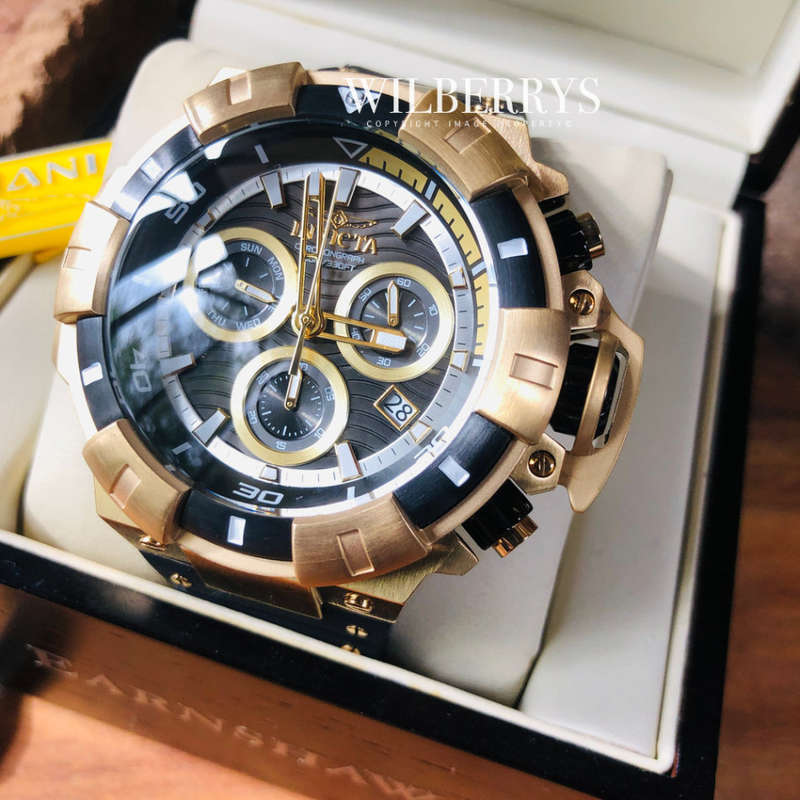last 1! Retail: R12,999.00 INVICTA Men's Colossus Silicone Chronograph Professional 100m Watch NEW