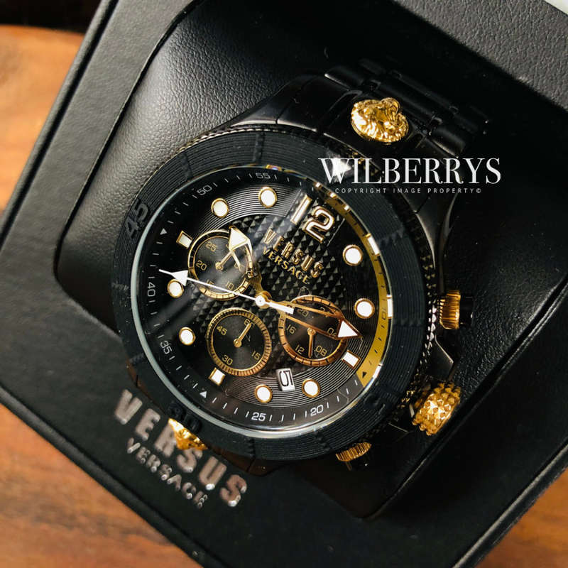 Retail: R9000.00 VERSACE Men's Versus Saint Germain CHRONOGRAPH Watch BRAND NEW