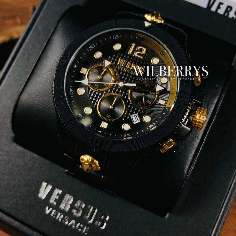Retail: R9000.00 VERSACE Men's Versus Saint Germain CHRONOGRAPH Watch BRAND NEW