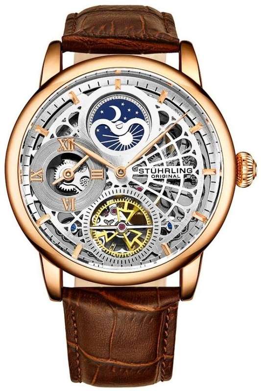 Retail: R9,999.00 STUHRLING ORIGINAL® Men's 43MM RESERVE SUPREME MASTER Automatic Watch