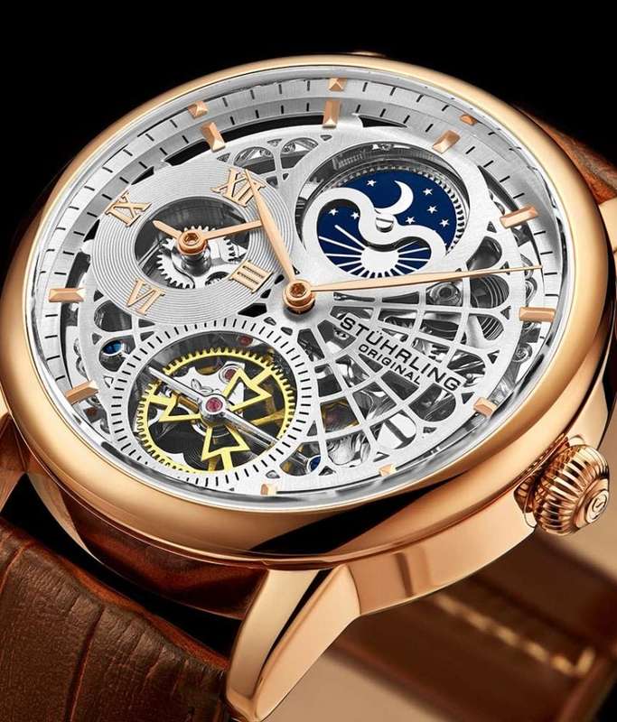 Retail: R9,999.00 STUHRLING ORIGINAL® Men's 43MM RESERVE SUPREME MASTER Automatic Watch