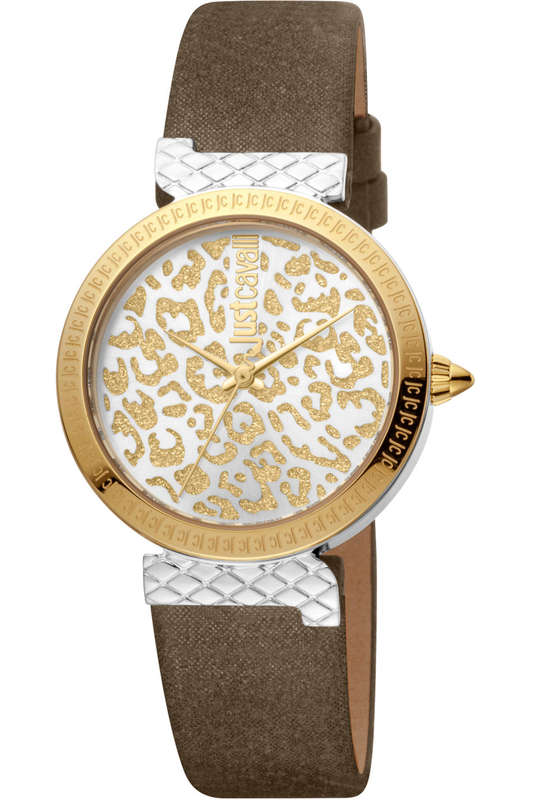 R6999.00 ROBERTO CAVALLI Women's JC Animalistic Leather Watch BRAND NEW IN BOX