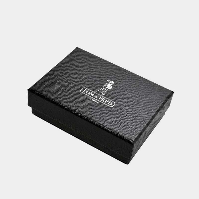 TOM and FRED London® BLACK Freddy 2.0 Genuine Leather Speed Wallet