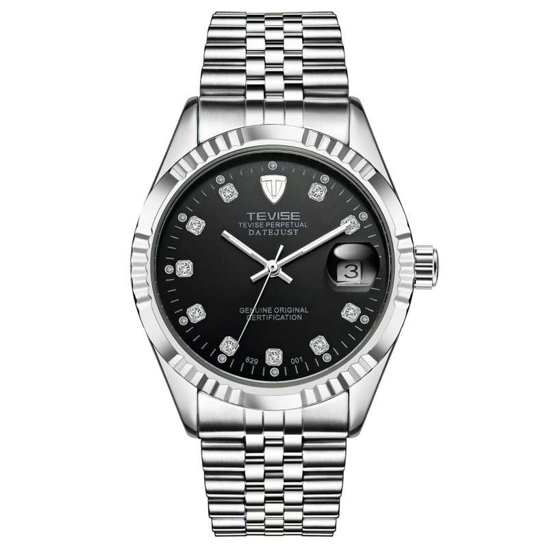 Retail: R2,099.00 TEVISE ® Men`s CLASSIC AUTOMATIC CALENDAR Watch BRAND NEW