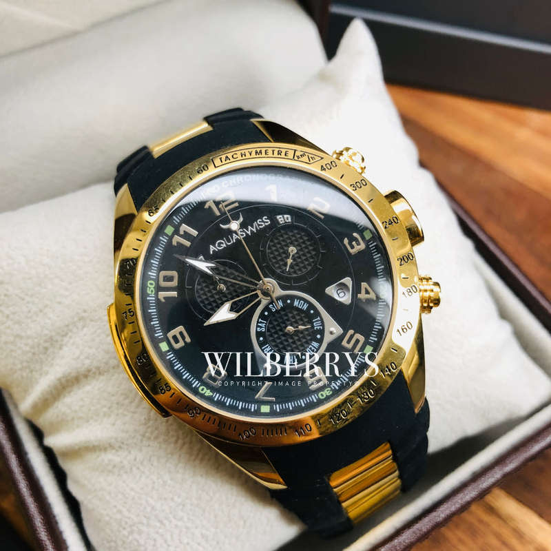 Men s Watches Retail R14 500.00 Aquaswiss Men s TRAX II DARK KNIGHT 18k Rose Gold pl. Chronograph Watch BRAND NEW was sold for 1 251.00 on 24 Nov at 23 01 by powerseller2003 in Johannesburg ID 5369944...
