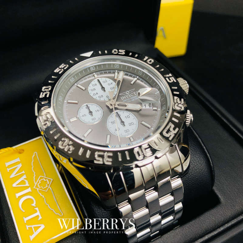 Retail: R8999.00 INVICTA Mens 47mm Avantgarde Aviator Charcoal Chronograph Watch BRAND NEW IN BOX