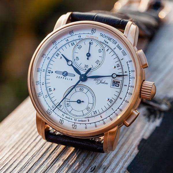 Retail: R8,000.00 ZEPPELIN Germany Men`s SPECIAL EDITION Chronograph Watch BRAND NEW